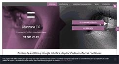 Desktop Screenshot of madrid-centro-estetica.com